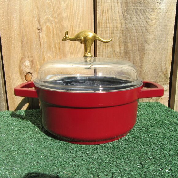 Brand New Curtis Stone Dura-Pan 1.3 qt Cast Aluminum Mini Baker + Kangaroo Knob - Picture 2 of 8